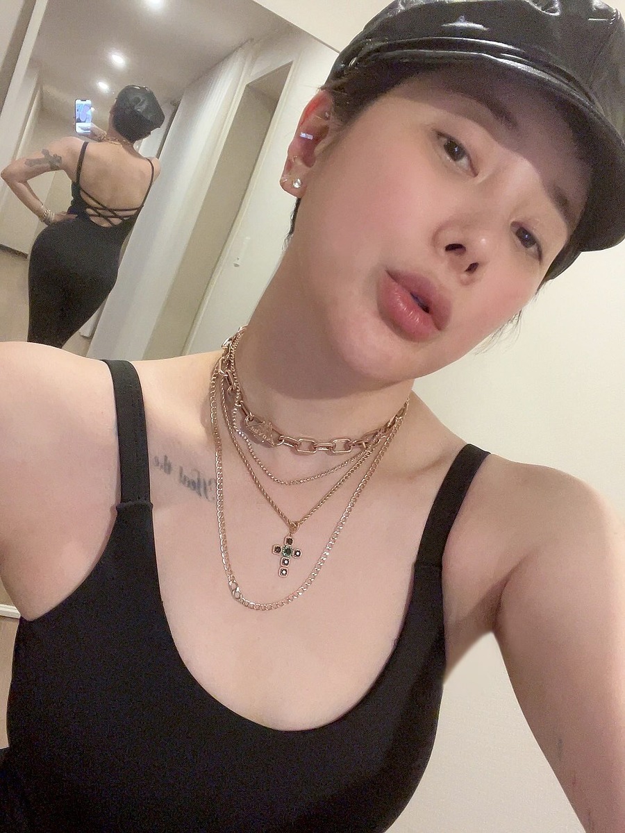 서인영 빵모자 뉴스보이캡