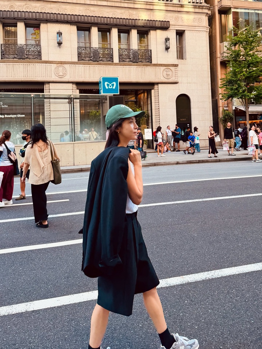 하지원 스니커즈 운동화