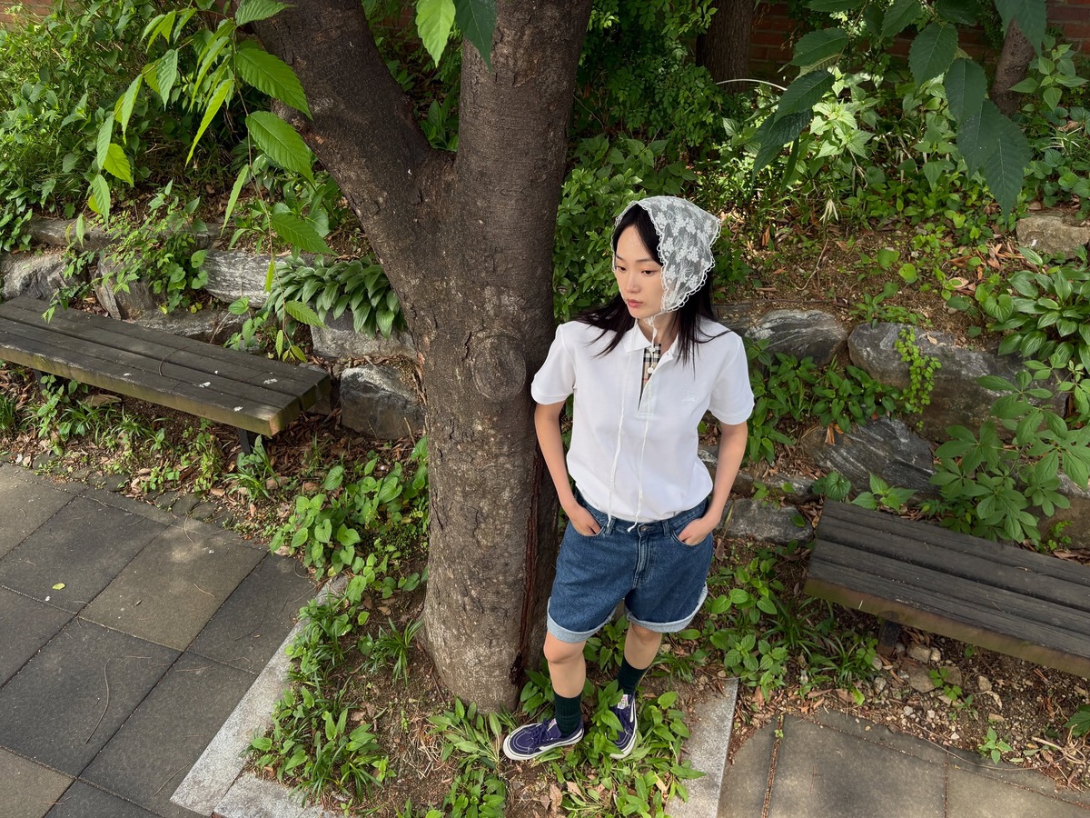 신현지 피케셔츠 폴로셔츠