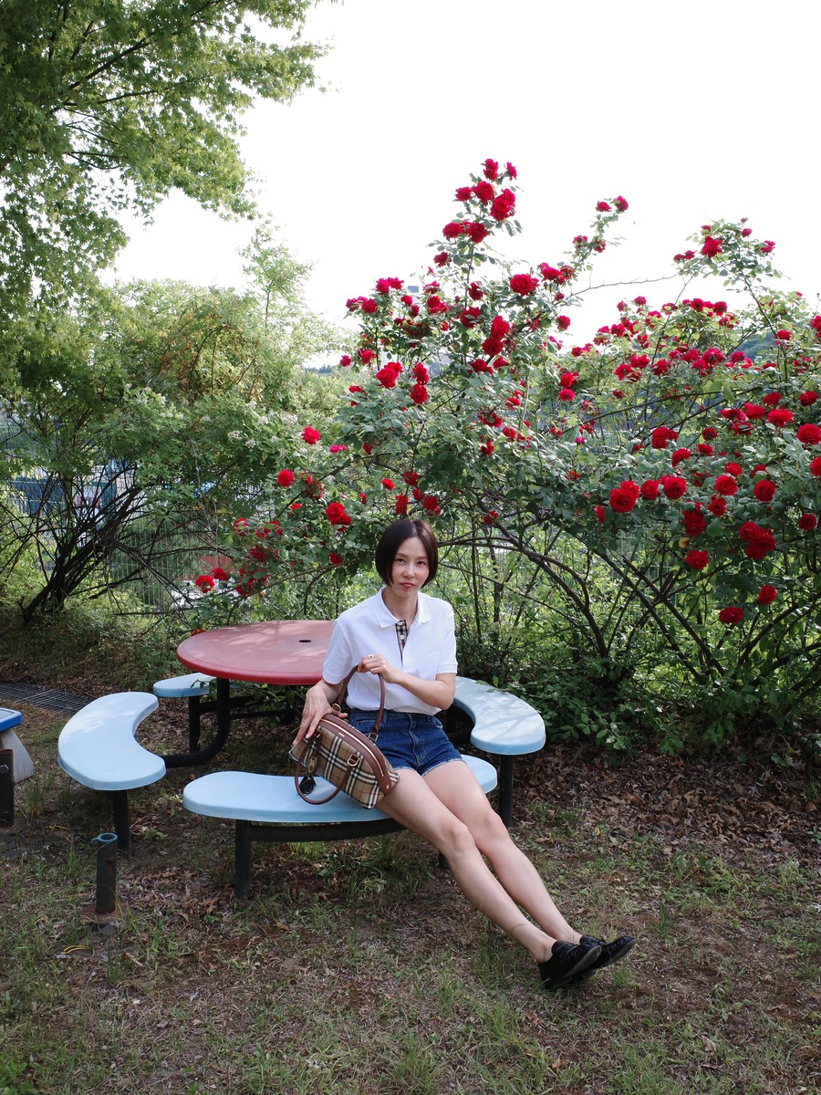 김나영 피케셔츠 폴로셔츠