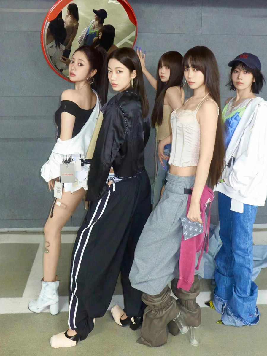 르세라핌 코르셋 새깅