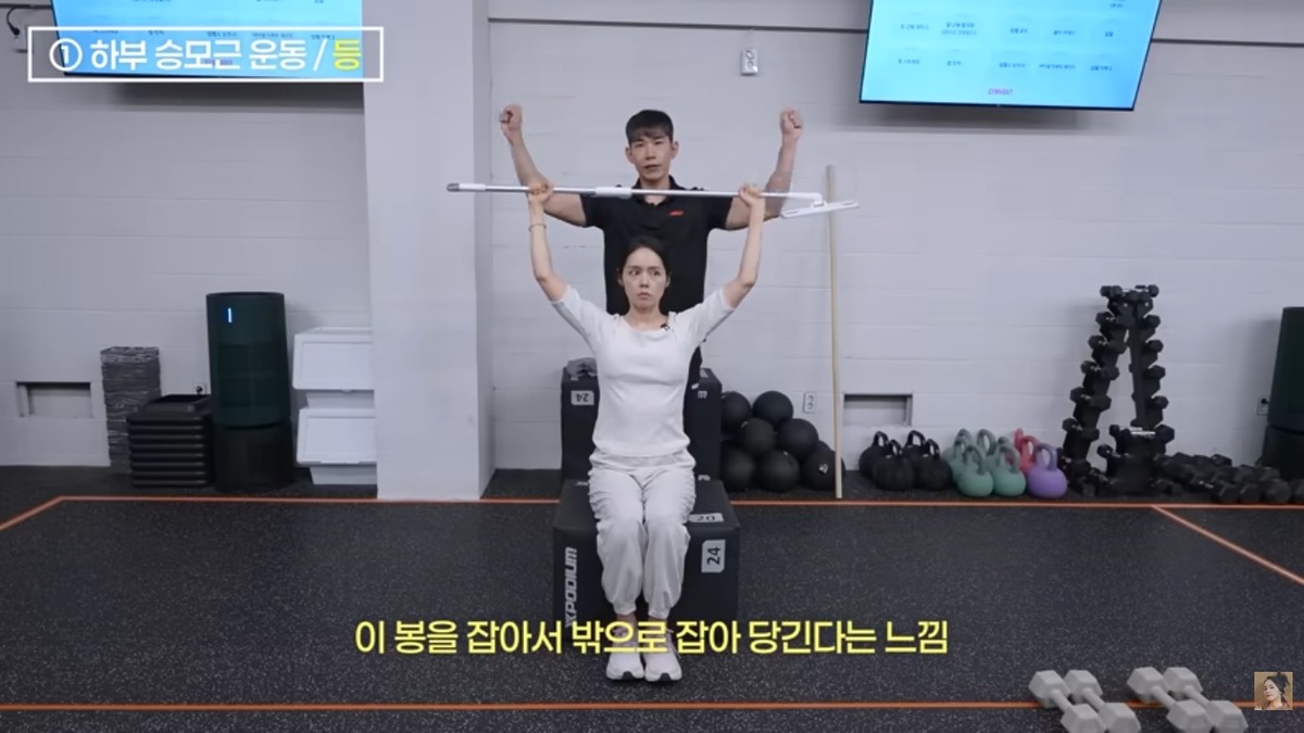 한가인 팔뚝살