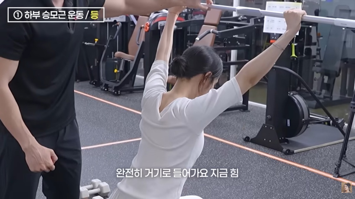 한가인 팔뚝살